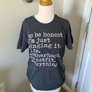 Bella Canvas gray graphic tee